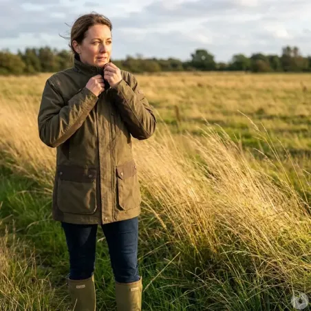 Veste Imperlight kaki imperméable S à 4XL pour élevage