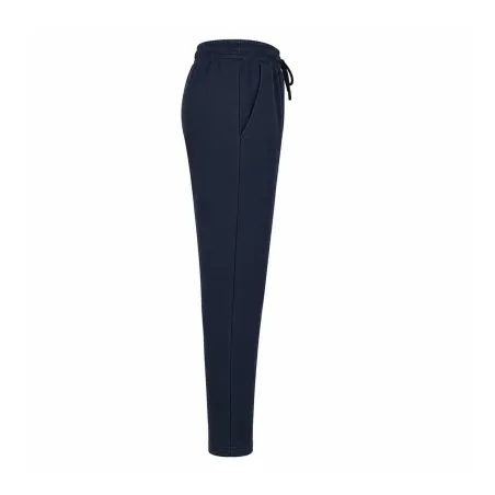 Pantalon jogging molleton marine 3 poches coton/polyester