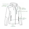 Blouson chasse Wolf Vipercam 3 couches M à 3XL