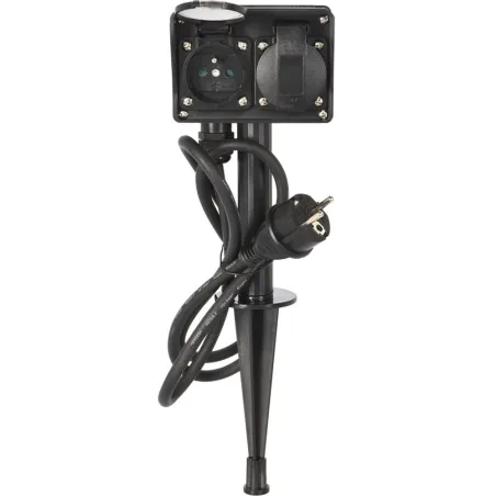 Multiprise étanche avec minuterie 1,5m - Extérieur