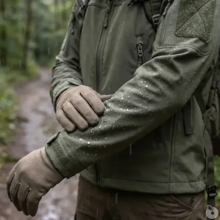 Veste Softshell Fighter V2 kaki – Imperméable et ultra-résistante