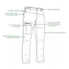 Pantalon Traqueur 4P - Robuste & Confortable