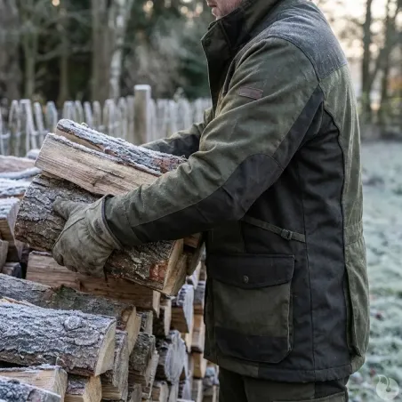 Veste de chasse Tradition 8 poches kaki M à 4XL Percussion®