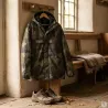 Veste coupe-vent fourrée camouflage S à 3XL