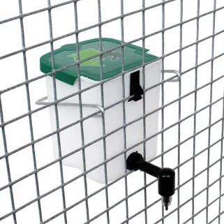 Abreuvoir pipette 500ml avec clip de fixation