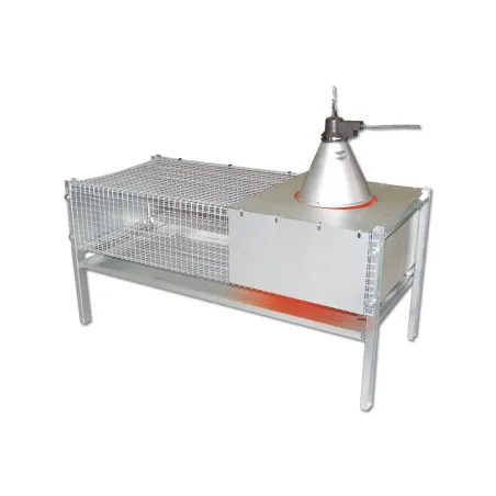 Cage éleveuse poussins/cailles 100x60x50 cm - Kit complet