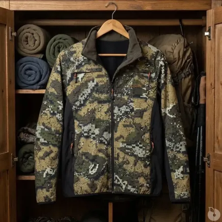Veste Ridge Pro réversible camo polaire 2-en-1 M à 5XL