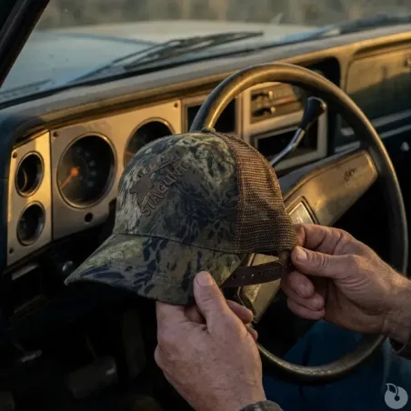 Casquette camo kaki Stagunt Wild Cap en polyester