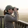 Casquette verte en coton à visière rigide - Taille unique