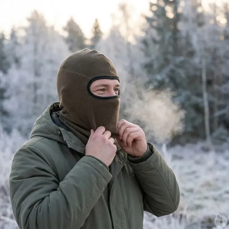 Cagoule polaire verte Treeland - Chaleur et protection