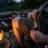 Short Valley kaki 4 poches cargo pour élevage et outdoor
