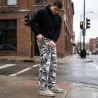 Pantalon BDU Camo Urban Idaho® Homme - Gris 65% Polyester