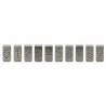 10 chiffres 7mm pour pince à tatouer animaux