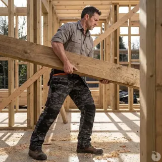 Pantalon Donjon - Résistant pour éleveurs et travaux extérieurs