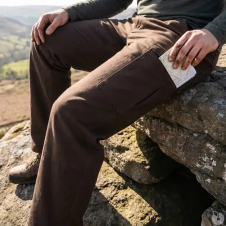 Pantalon multipoche LMA® marron - Tailles 38 à 60