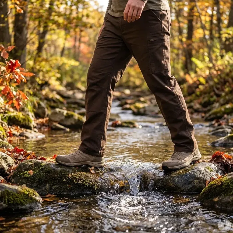 Pantalon multipoche LMA® marron - Tailles 38 à 60