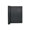 Canisse PVC gris 1x3m double face - Kit fixation inclus