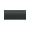 Canisse PVC gris 1x3m double face - Kit fixation inclus