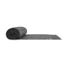 Canisse PVC gris 1x3m double face - Kit fixation inclus