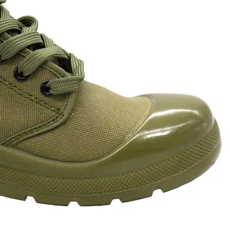 Chaussures Brousse en coton kaki - Confort et résistance