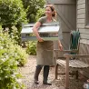 Mangeoire 1m à rouleau anti-perchage pour pigeons