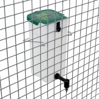 Abreuvoir lapin 1L clip Olba - Pipette étanche et résistante
