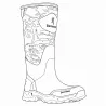 Bottes Browning Invector II camo pour homme - 50 char
