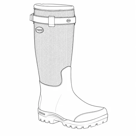 Bottes Primo Country Zip - Confort et résistance 40-46