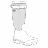 Bottes Primo Country Zip - Confort et résistance 40-46