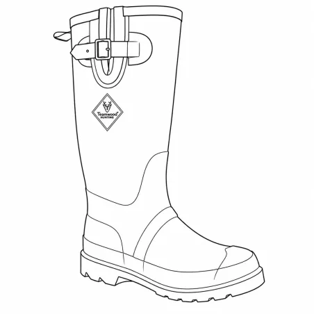 Bottes Tennessee Ladies marron 36-41 pour élevage et jardin