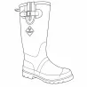 Bottes Tennessee Ladies marron 36-41 pour élevage et jardin