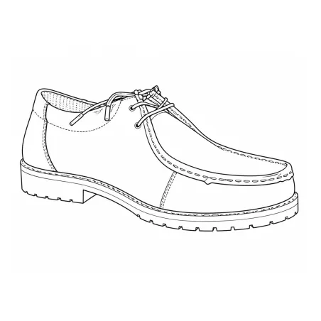 Chaussures Danube cuir marron semelle caoutchouc 40-46