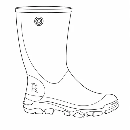 Bottes PVC Remoove Rouchette vert - Tailles 36/37 à 46/47