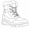 Bottines fourrées taupe effet peau de pêche - Confort hiver