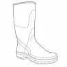 Bottes Kraft PVC éco-responsables noir 36-47