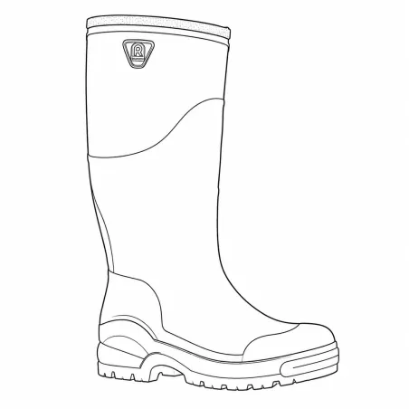 Bottes SEBS légères résistantes lisier et hydrocarbures