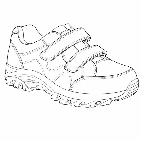 Chaussures Beaune à scratch - Confort & élégance