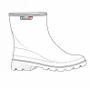 Bottines Dordogne Marron en caoutchouc - Black Fox