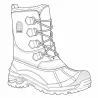 Bottines Hudson cuir marron isolantes 40-46 pour extérieur