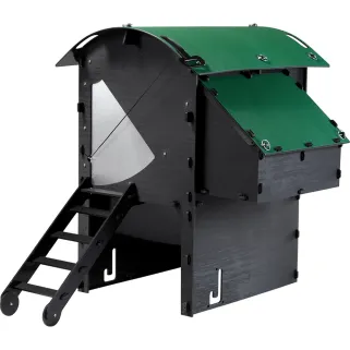 Poulailler surélevé en plastique recyclé pour 5 à 9 poules