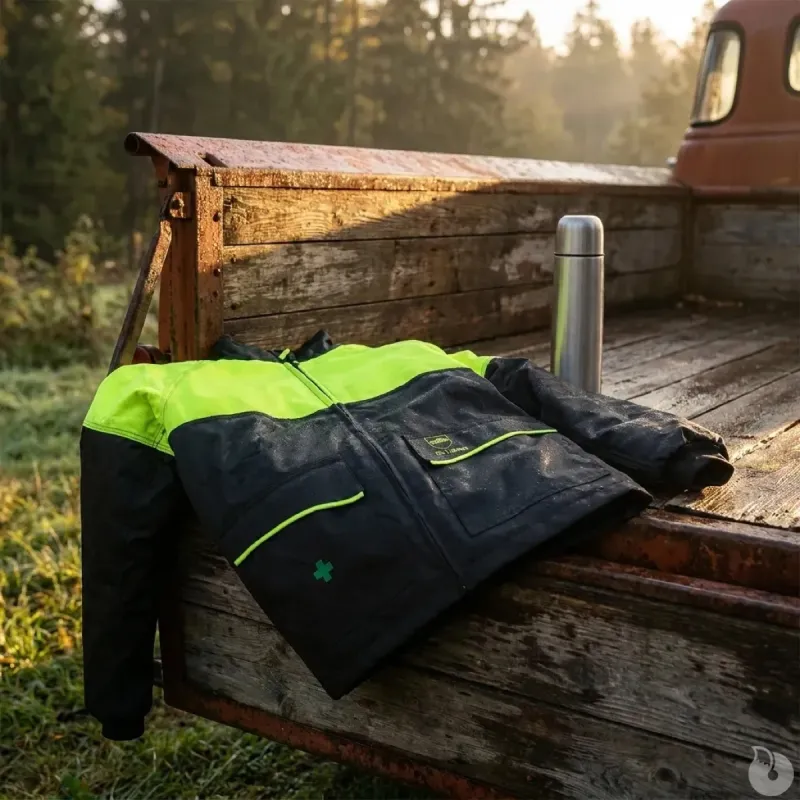 Veste chasse Prior - Ventilation dorsale 2 poches Classe 1