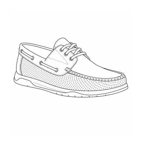 Chaussures bateau homme camel - Tige basse synthétique