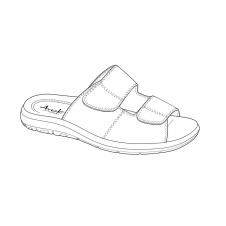 Sandales Debi cuir marron homme - Confort & style AYOKA