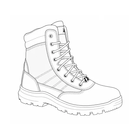 Chaussures travail Dune beige mi-hautes antidérapantes