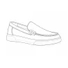 Mocassins homme bleu marine - élégance et confort au quotidien