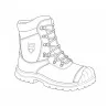Chaussures forestières SALIX - Cuir coque acier normées EN ISO