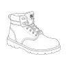 Chaussures sécurité X1100N S3S - Embout composite - Homme Noir