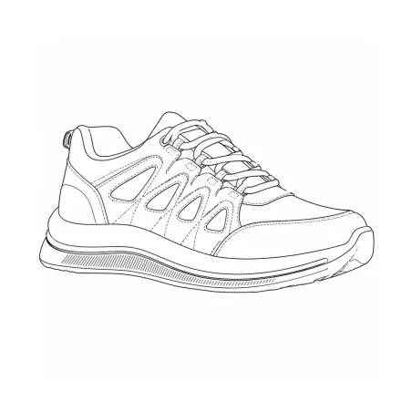 Chaussures homme noires synthétiques - Confort urbain