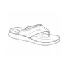 Tongs cuir marron homme - Dirbe Ayoka - Confort & style