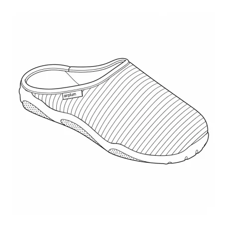 Chaussons mules homme Docean - Bleu marine confort